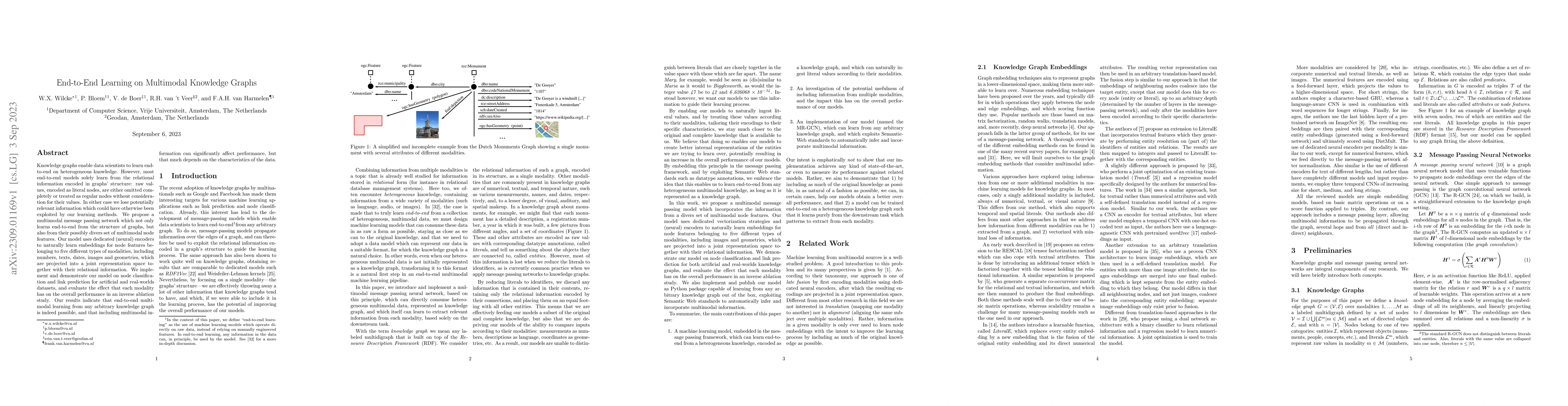 Thumbnail for End-to-End Learning on Multimodal Knowledge Graphs