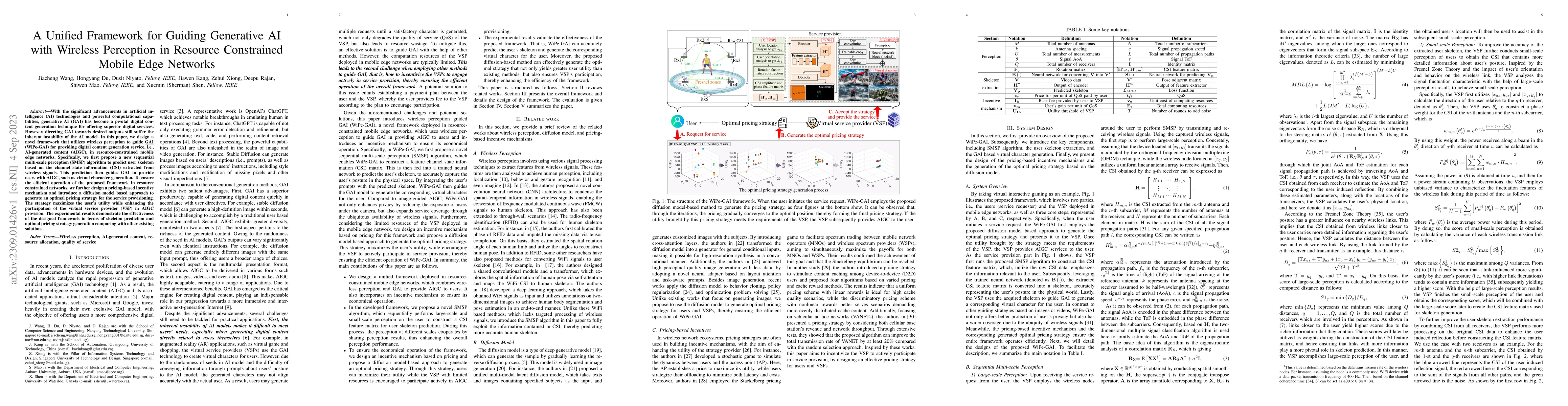 Thumbnail for A Unified Framework for Guiding Generative AI with Wireless Perception
  in Resource Constrained Mobile Edge Networks