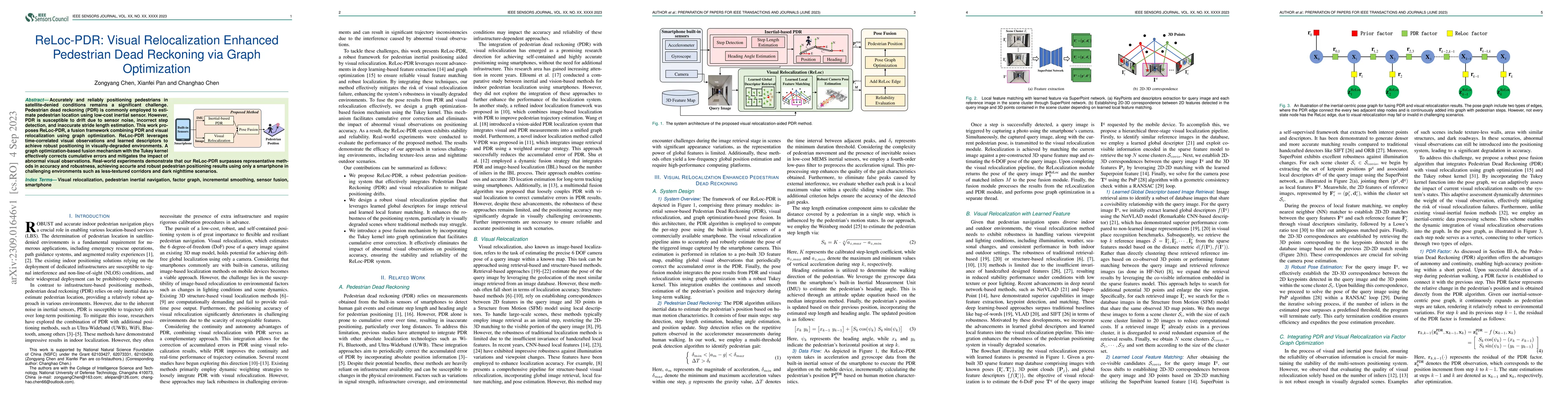 Thumbnail for ReLoc-PDR: Visual Relocalization Enhanced Pedestrian Dead Reckoning via
  Graph Optimization