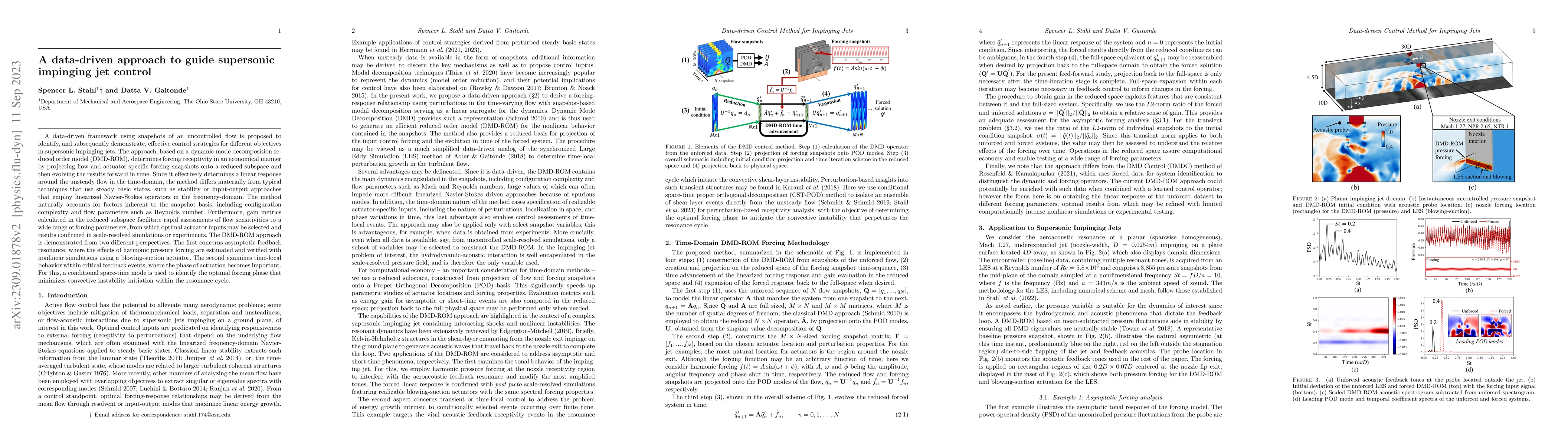 Thumbnail for A data-driven approach to guide supersonic impinging jet control