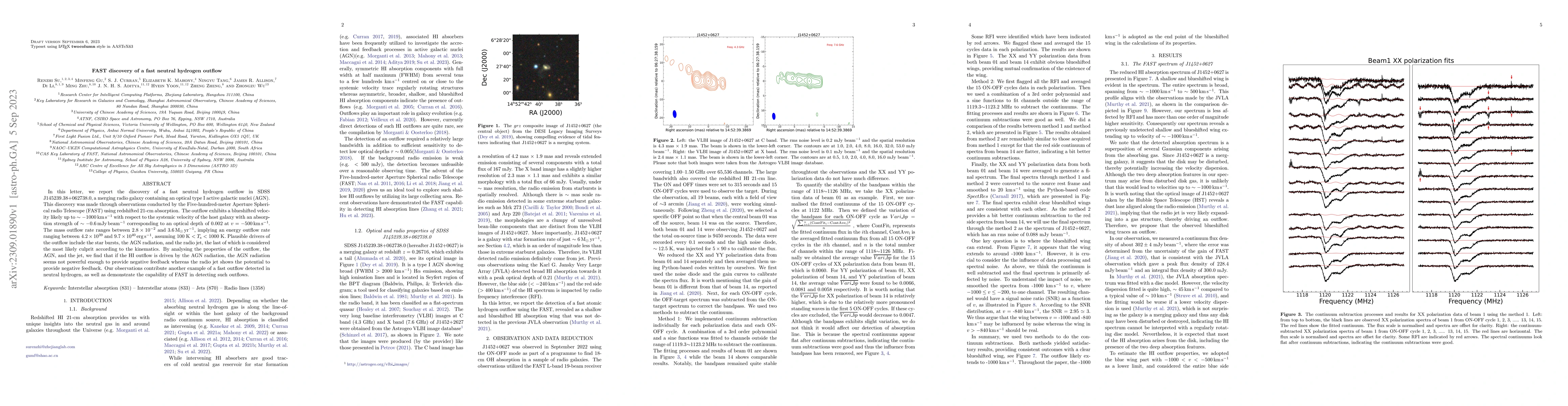 Thumbnail for FAST discovery of a fast neutral hydrogen outflow