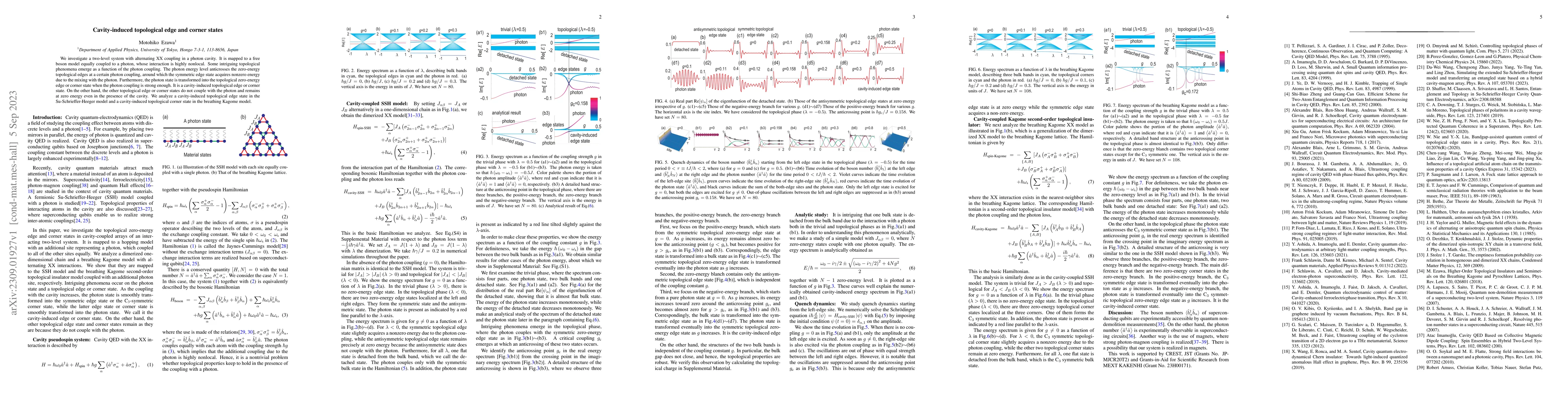 Thumbnail for Cavity-induced topological edge and corner states