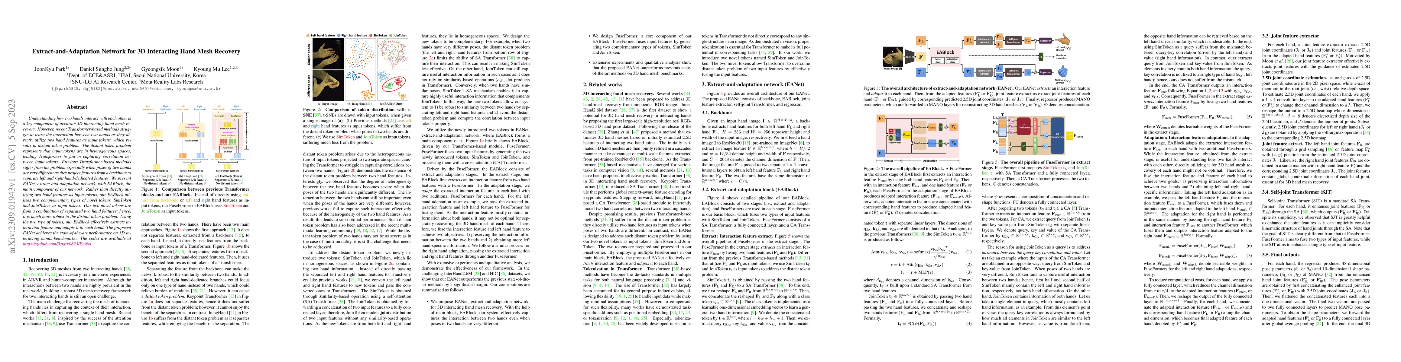 Thumbnail for Extract-and-Adaptation Network for 3D Interacting Hand Mesh Recovery