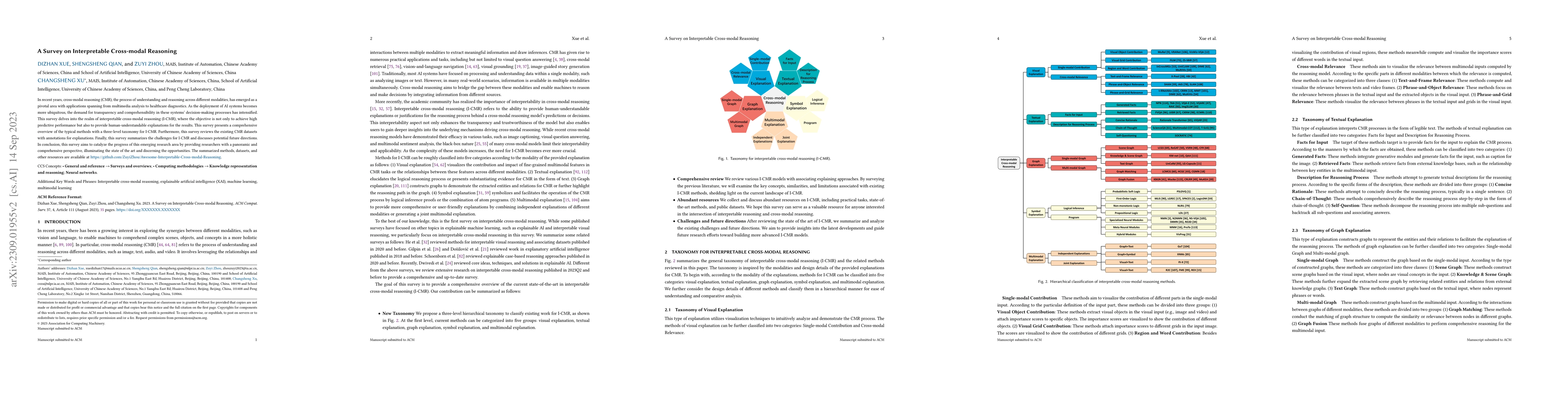 Thumbnail for A Survey on Interpretable Cross-modal Reasoning