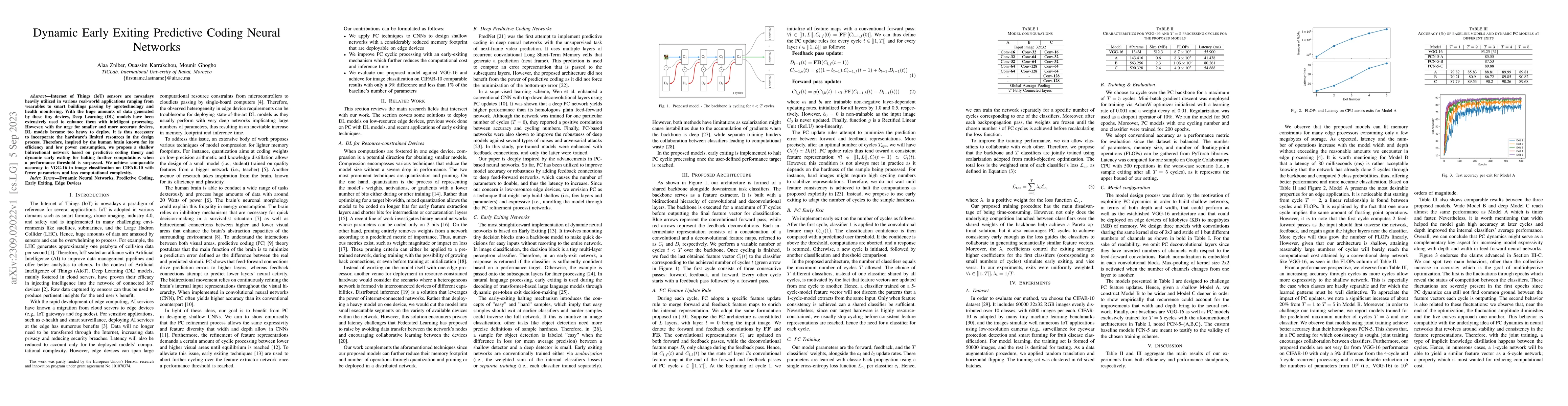 Thumbnail for Dynamic Early Exiting Predictive Coding Neural Networks
