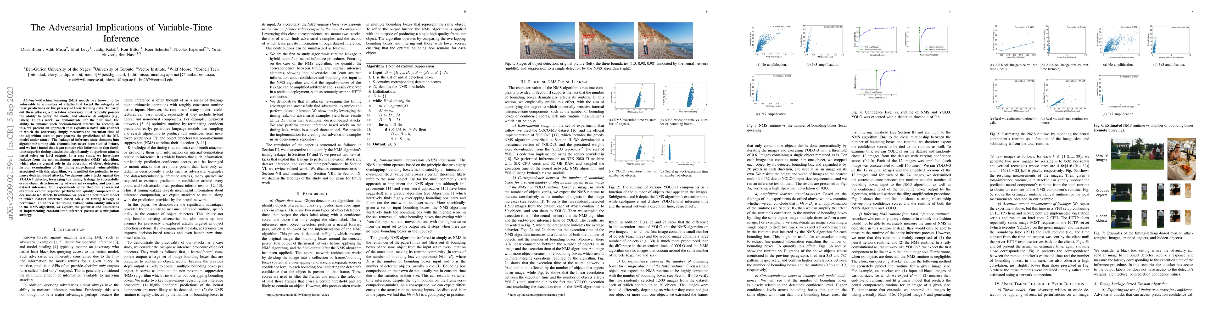 Thumbnail for The Adversarial Implications of Variable-Time Inference