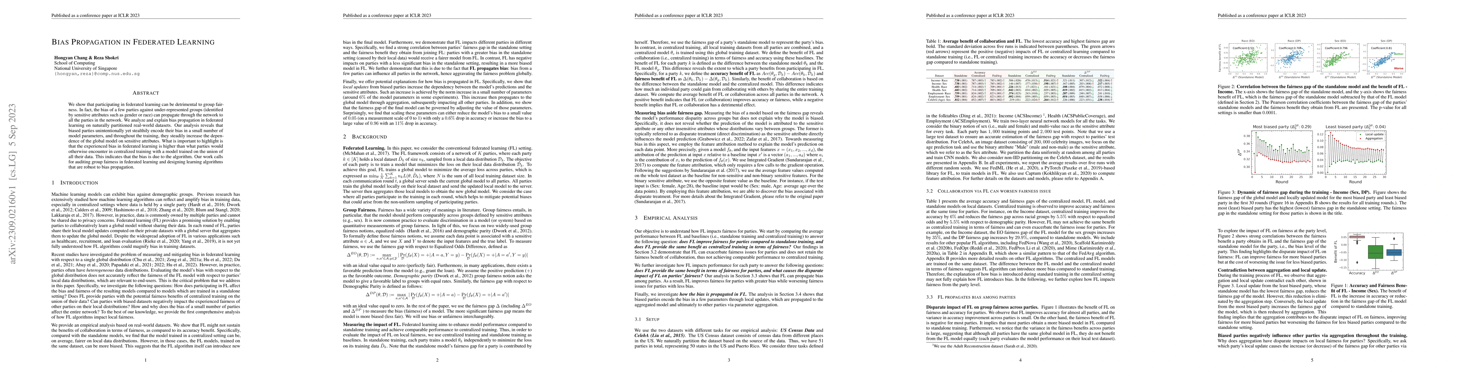 Thumbnail for Bias Propagation in Federated Learning