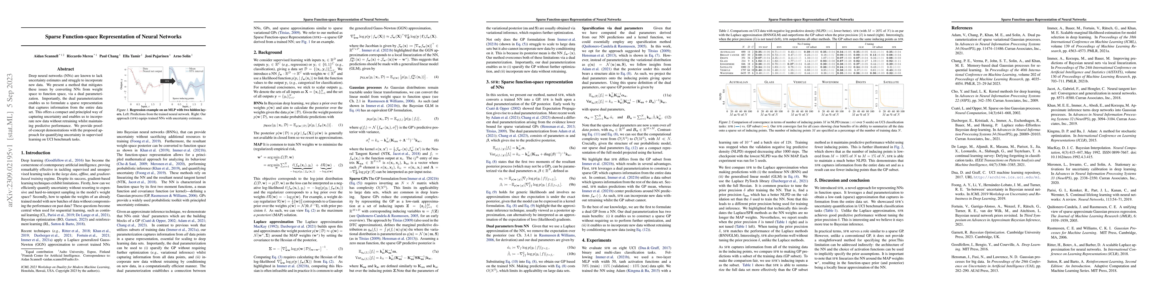 Thumbnail for Sparse Function-space Representation of Neural Networks