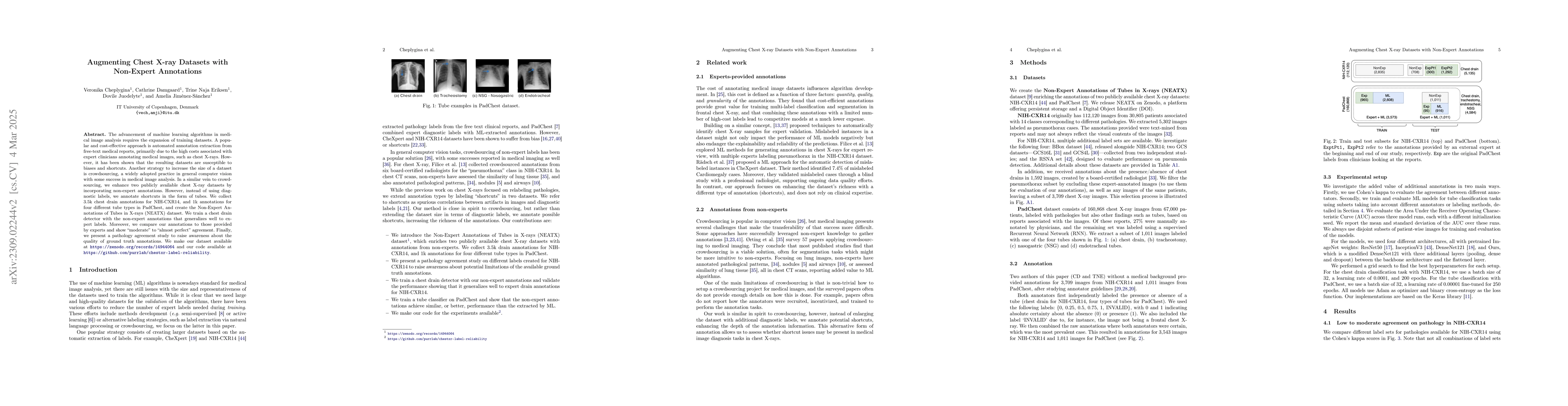 Thumbnail for Augmenting Chest X-ray Datasets with Non-Expert Annotations