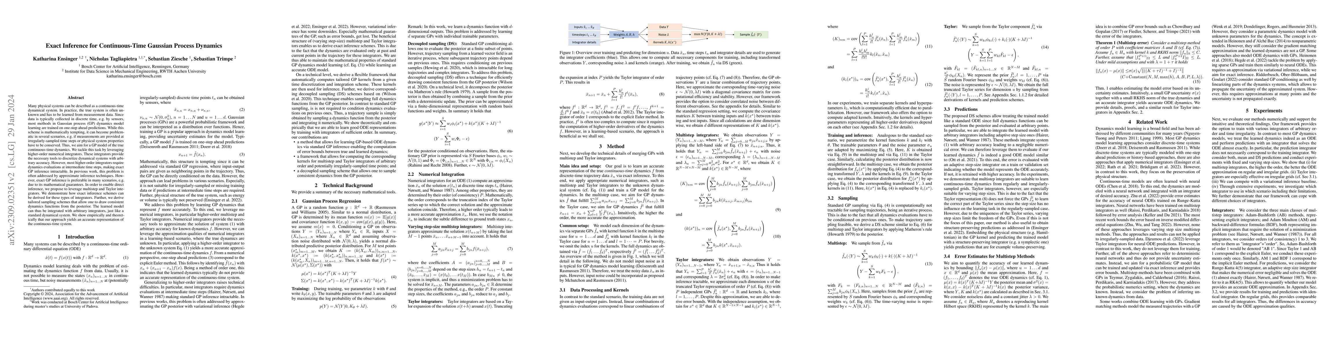 Thumbnail for Exact Inference for Continuous-Time Gaussian Process Dynamics