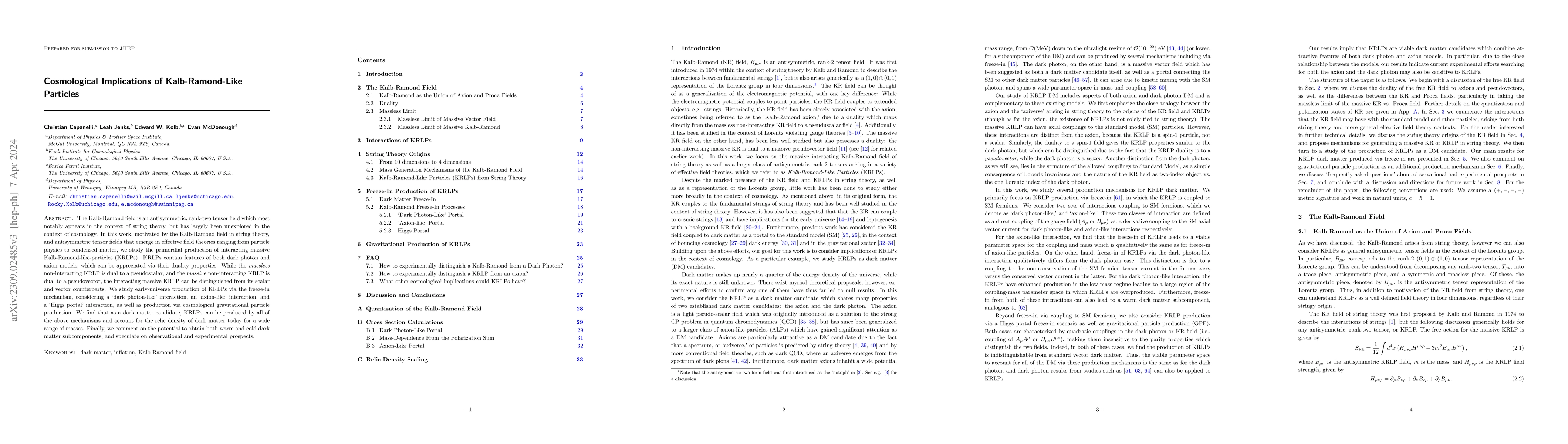 Thumbnail for Cosmological Implications of Kalb-Ramond-Like-Particles