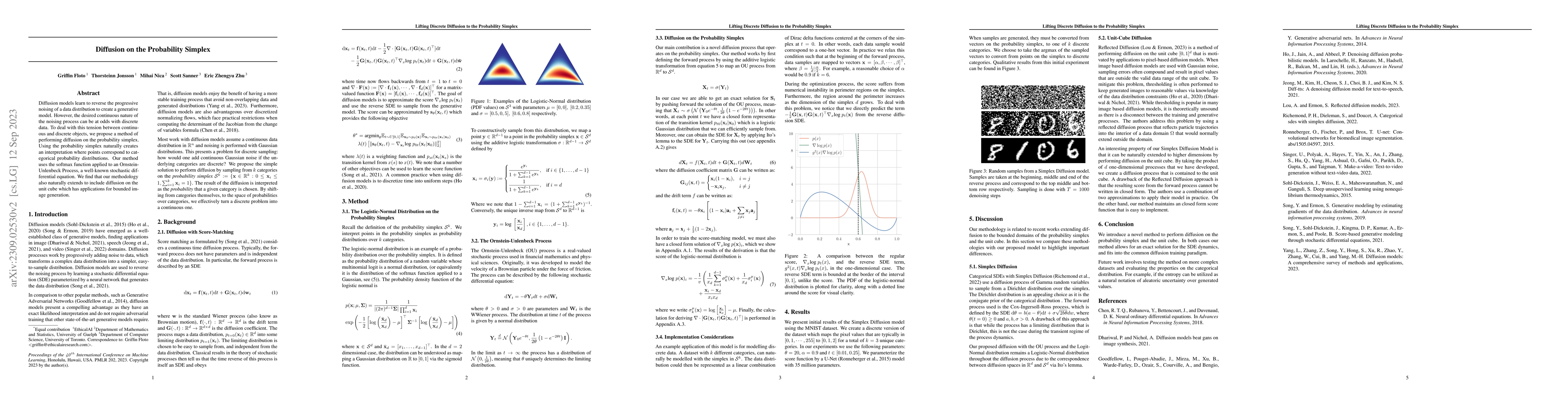 Thumbnail for Diffusion on the Probability Simplex