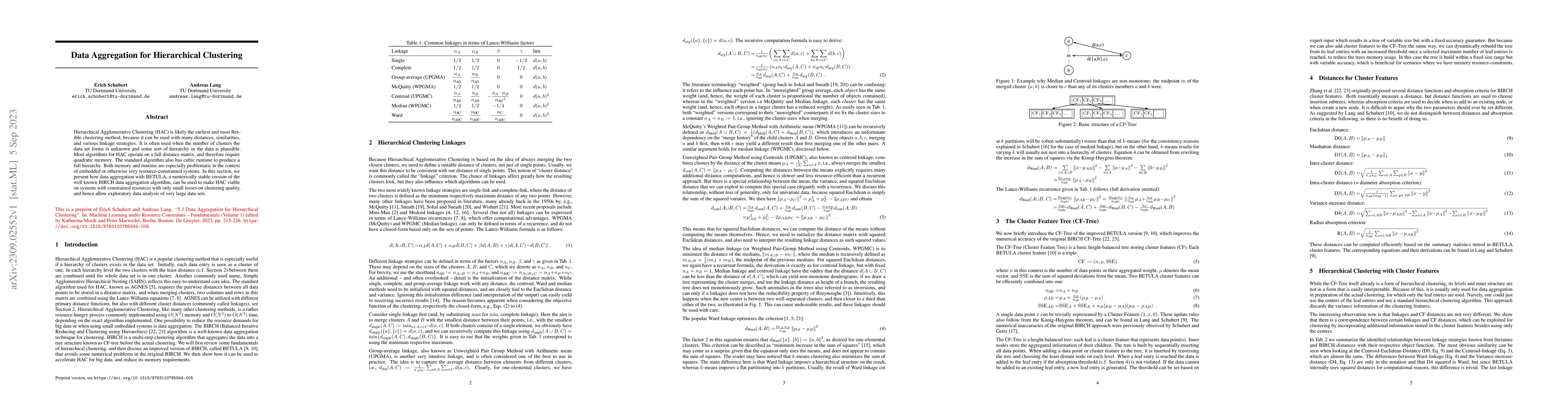 Thumbnail for Data Aggregation for Hierarchical Clustering