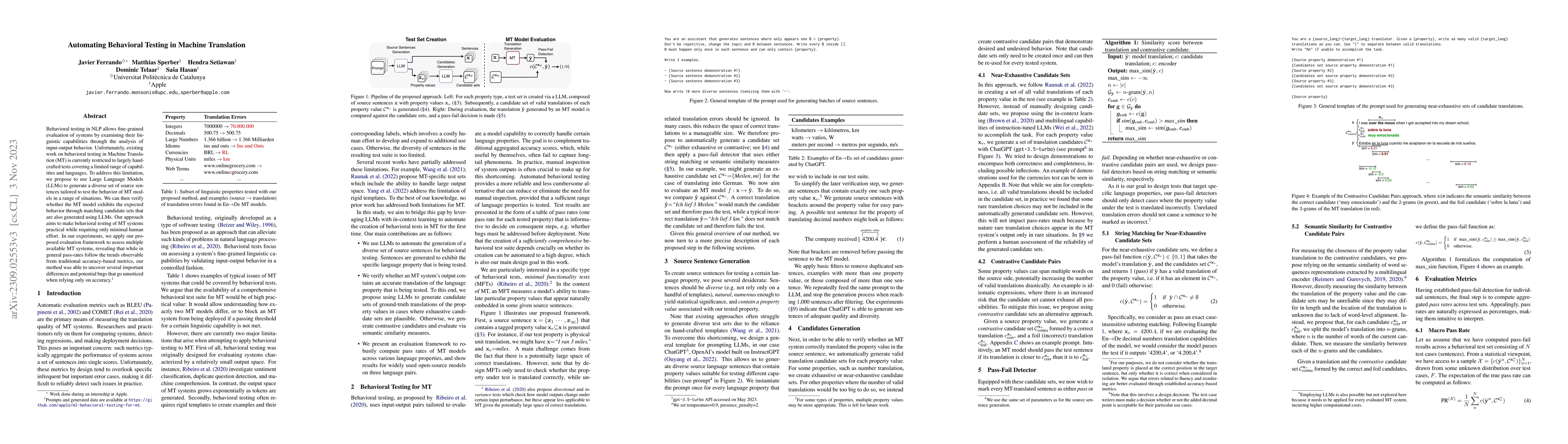 Thumbnail for Automating Behavioral Testing in Machine Translation