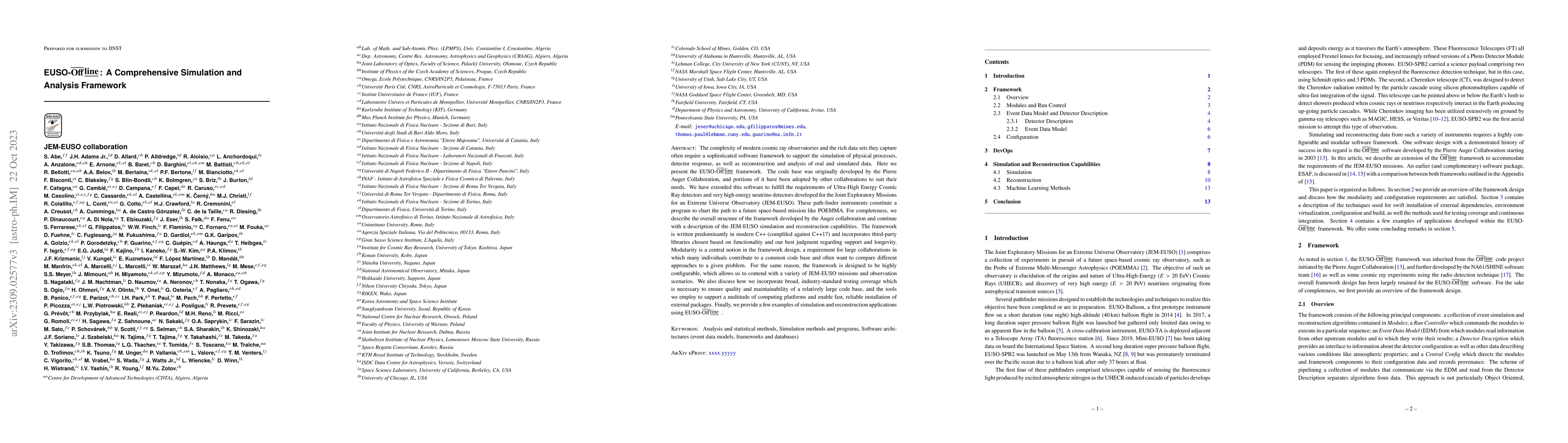 Thumbnail for EUSO-OffLine: A Comprehensive Simulation and Analysis Framework