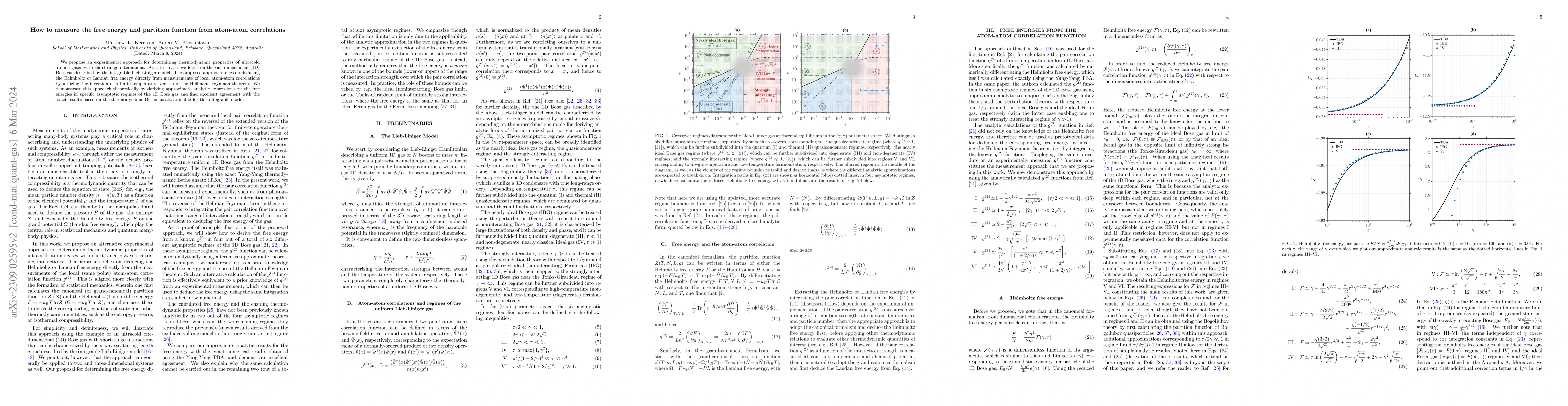 Thumbnail for How to measure the free energy and partition function from atom-atom
  correlations