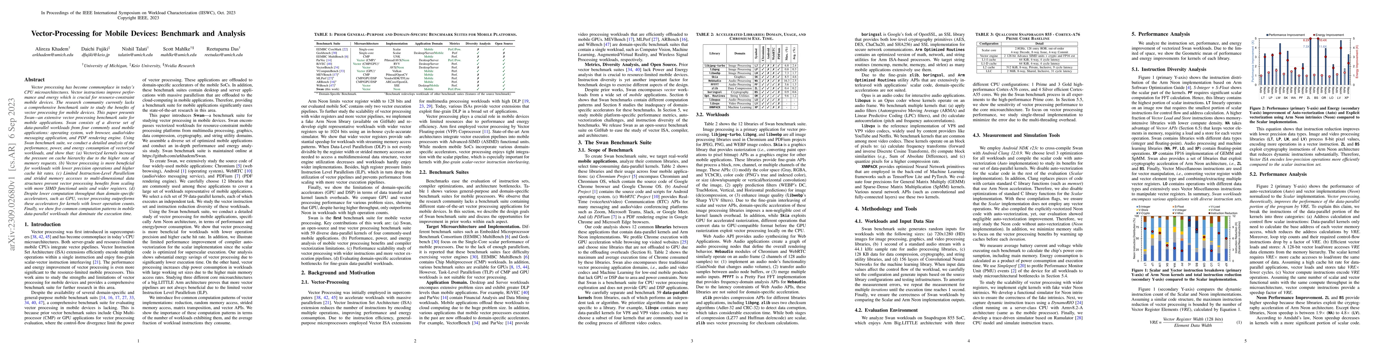 Thumbnail for Vector-Processing for Mobile Devices: Benchmark and Analysis
