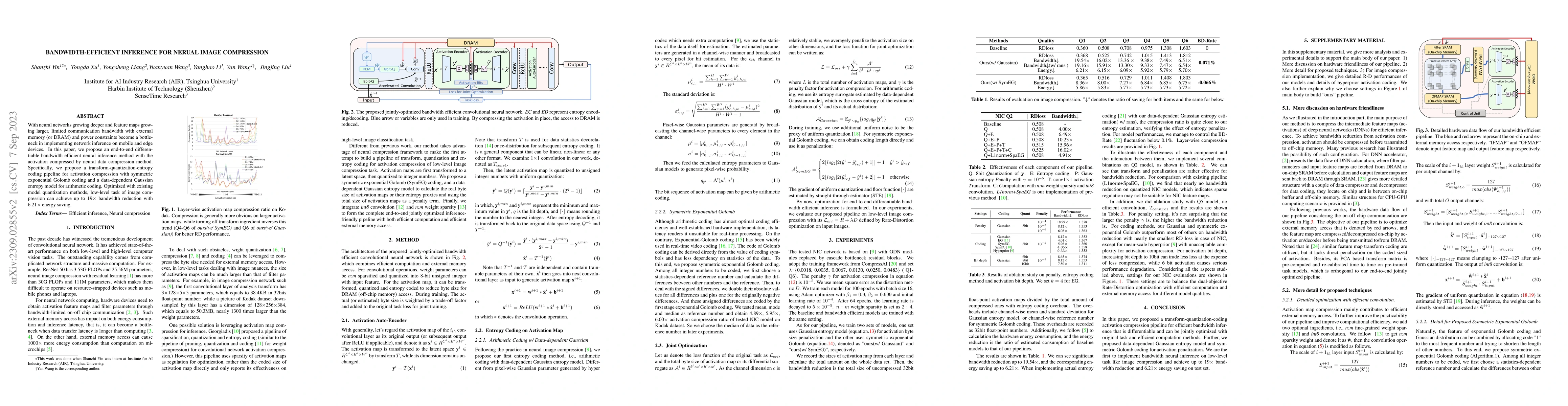 Thumbnail for Bandwidth-efficient Inference for Neural Image Compression