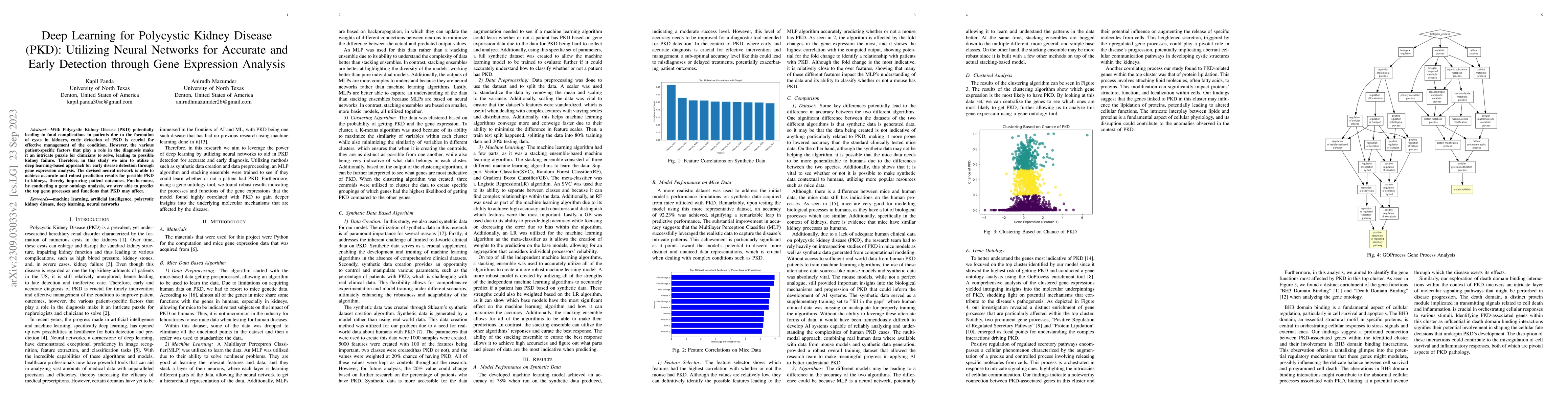 Thumbnail for Deep Learning for Polycystic Kidney Disease: Utilizing Neural Networks
  for Accurate and Early Detection through Gene Expression Analysis