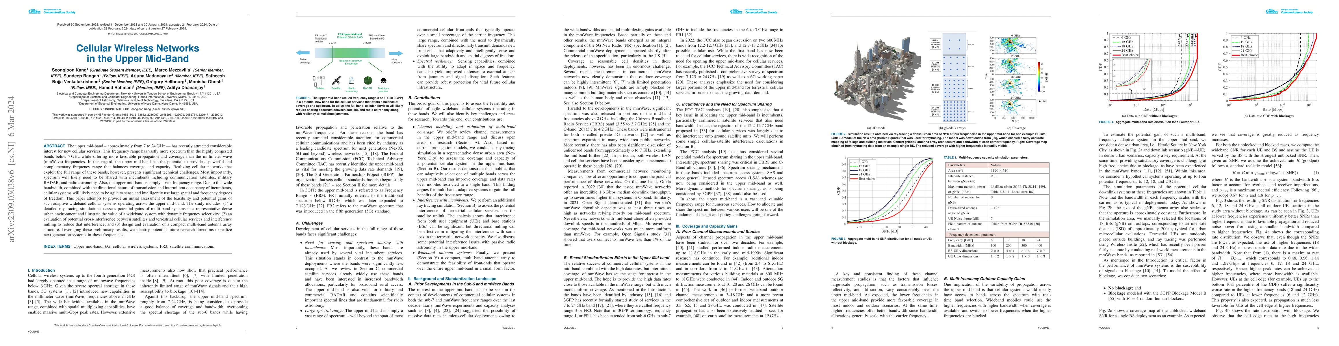 Thumbnail for Cellular Wireless Networks in the Upper Mid-Band