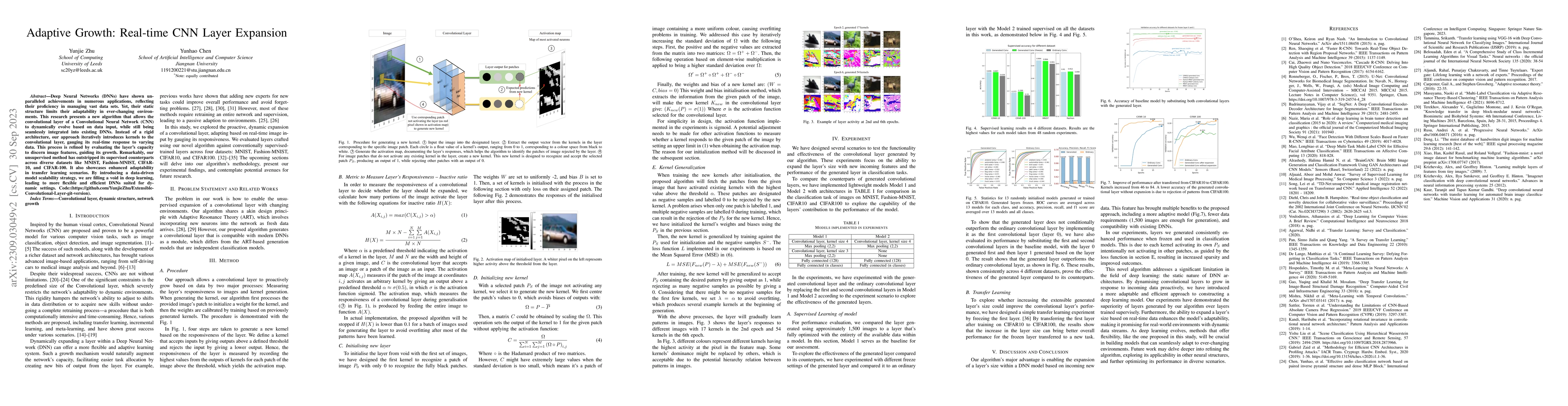 Thumbnail for Adaptive Growth: Real-time CNN Layer Expansion