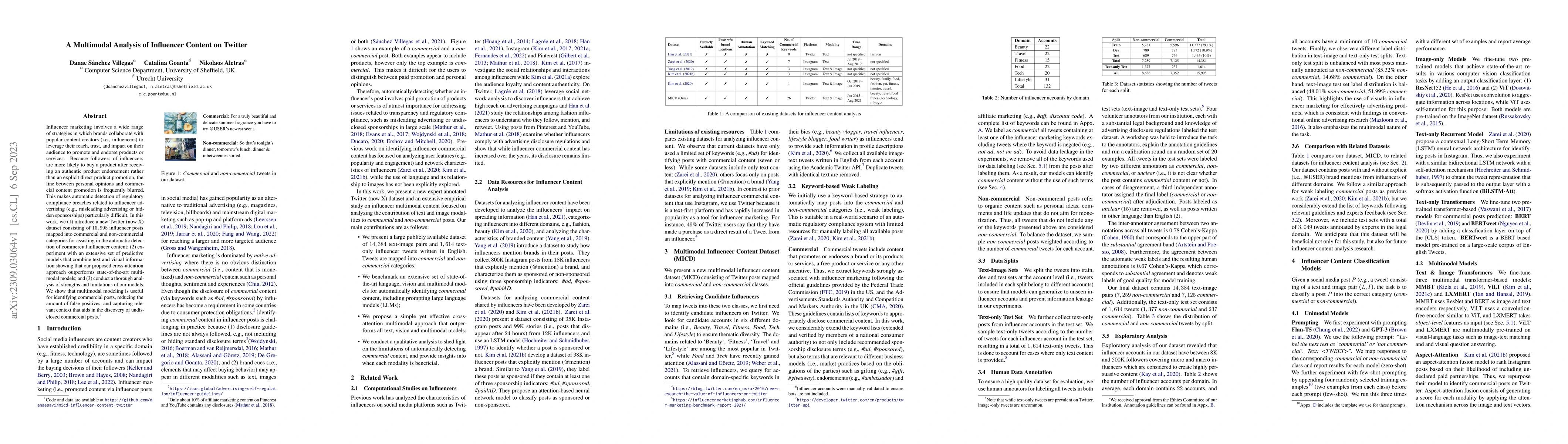 Thumbnail for A Multimodal Analysis of Influencer Content on Twitter