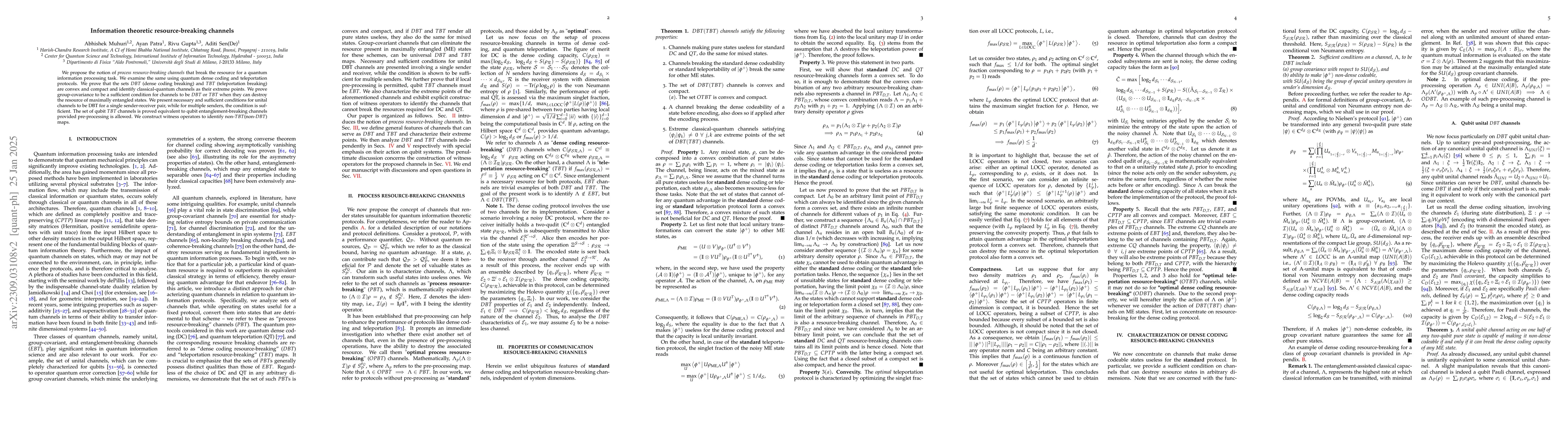 Thumbnail for Information theoretic resource-breaking channels