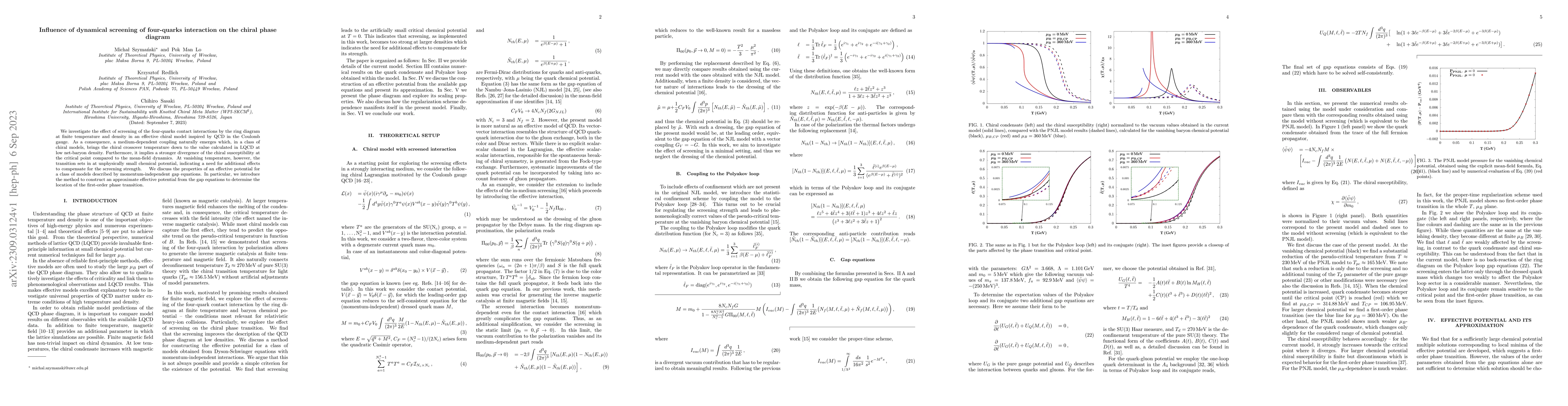 Thumbnail for Influence of dynamical screening of four-quarks interaction on the
  chiral phase diagram