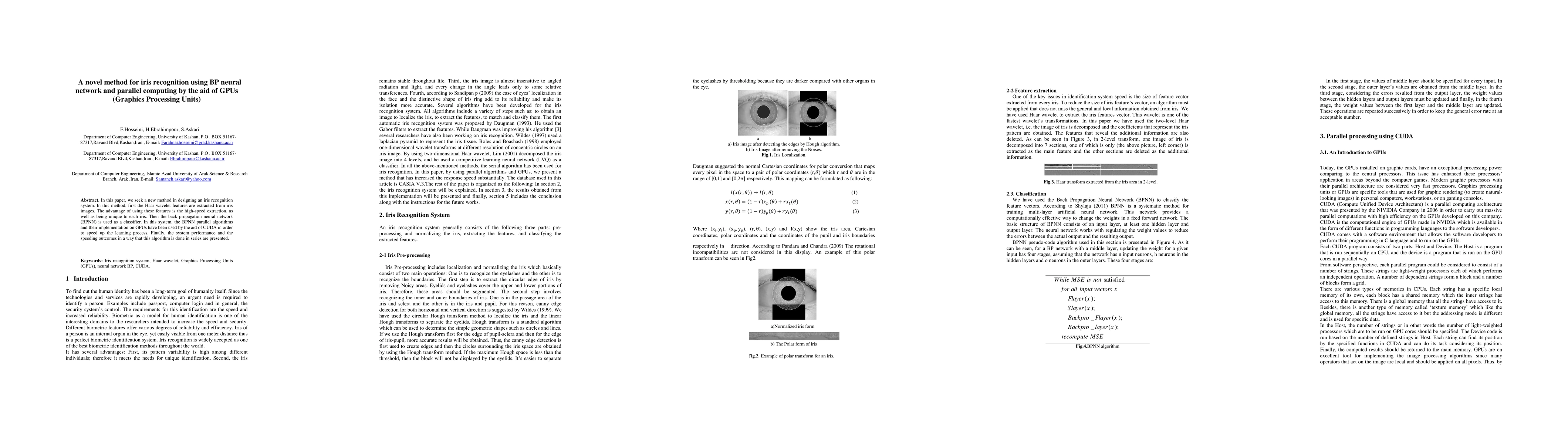 Thumbnail for A novel method for iris recognition using BP neural network and parallel
  computing by the aid of GPUs (Graphics Processing Units)