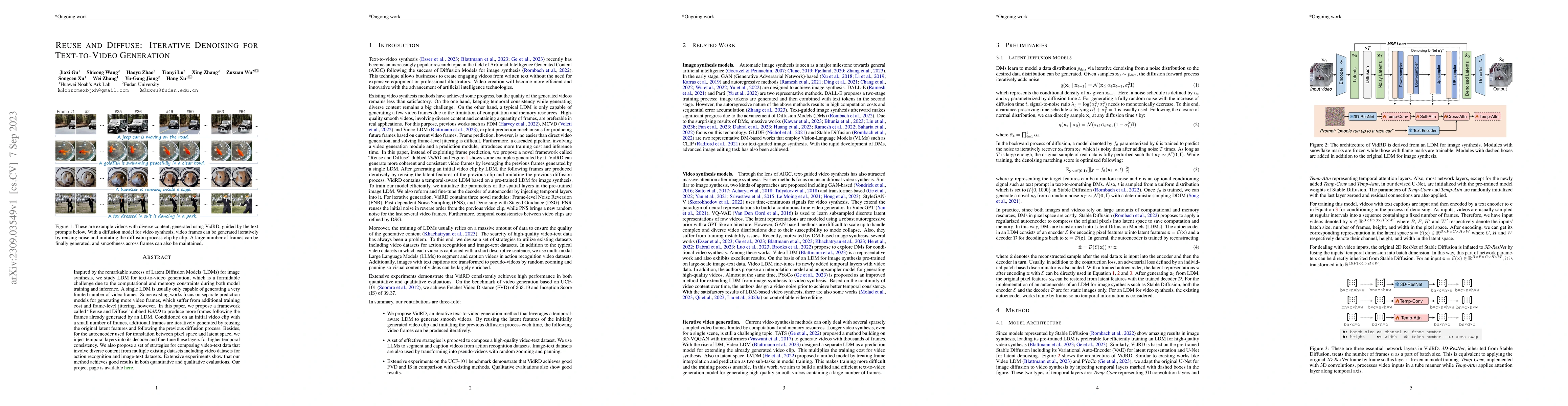 Thumbnail for Reuse and Diffuse: Iterative Denoising for Text-to-Video Generation