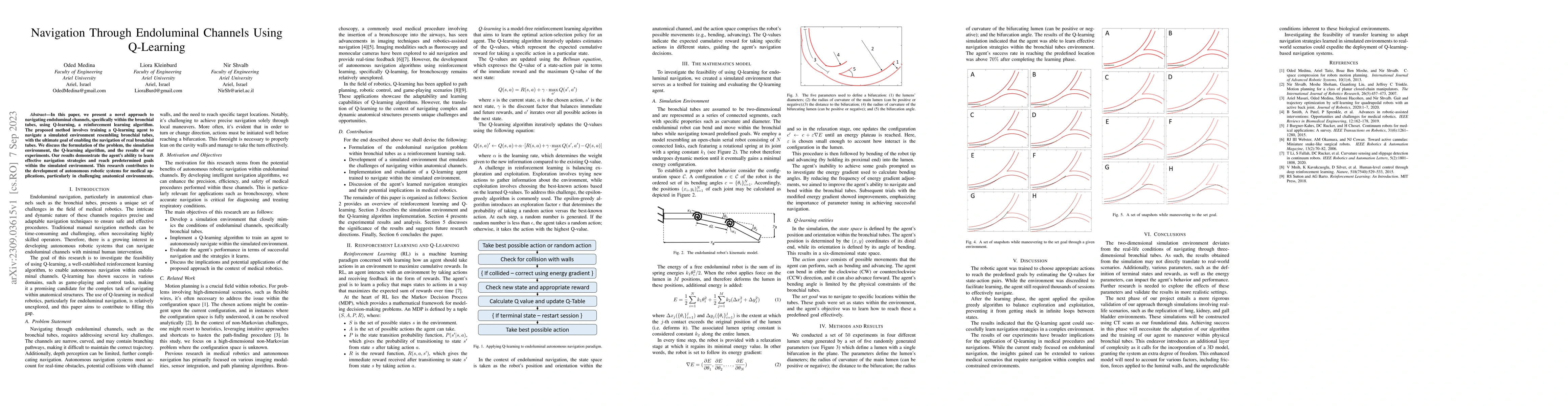 Thumbnail for Navigation Through Endoluminal Channels Using Q-Learning