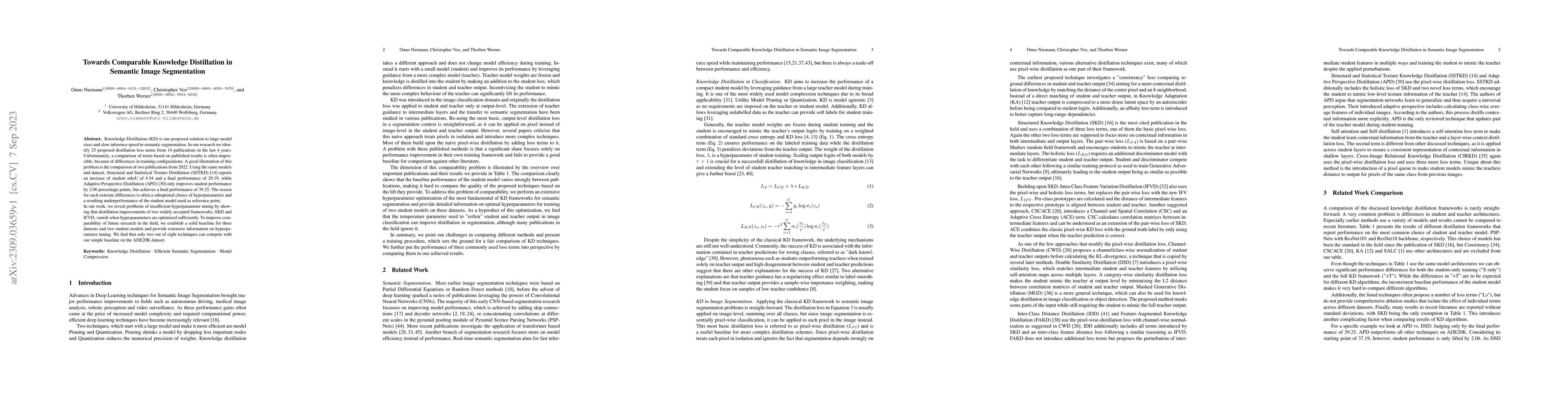 Thumbnail for Towards Comparable Knowledge Distillation in Semantic Image Segmentation