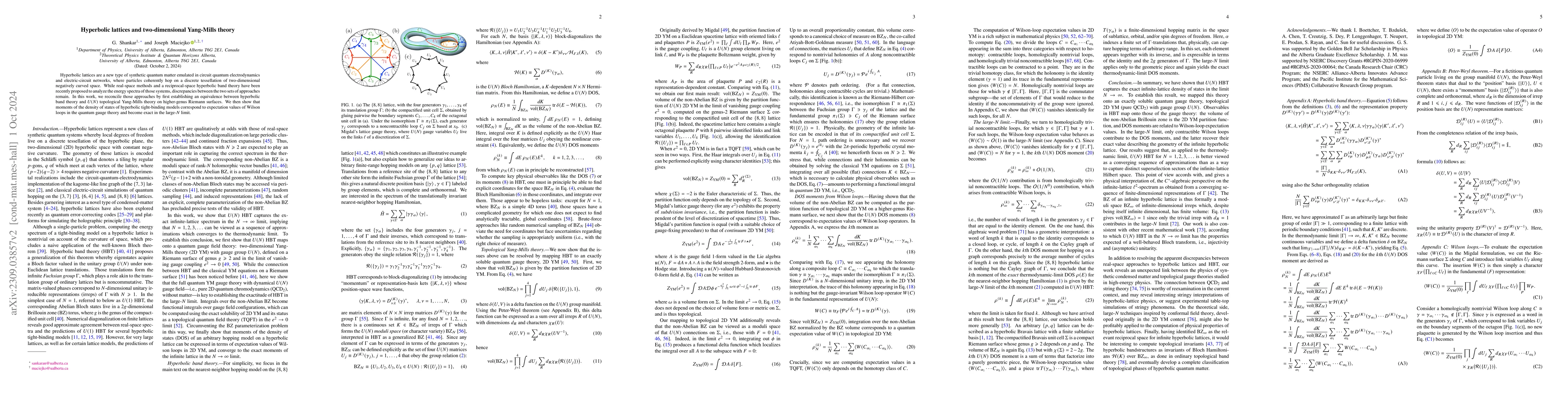 Thumbnail for Hyperbolic lattices and two-dimensional Yang-Mills theory