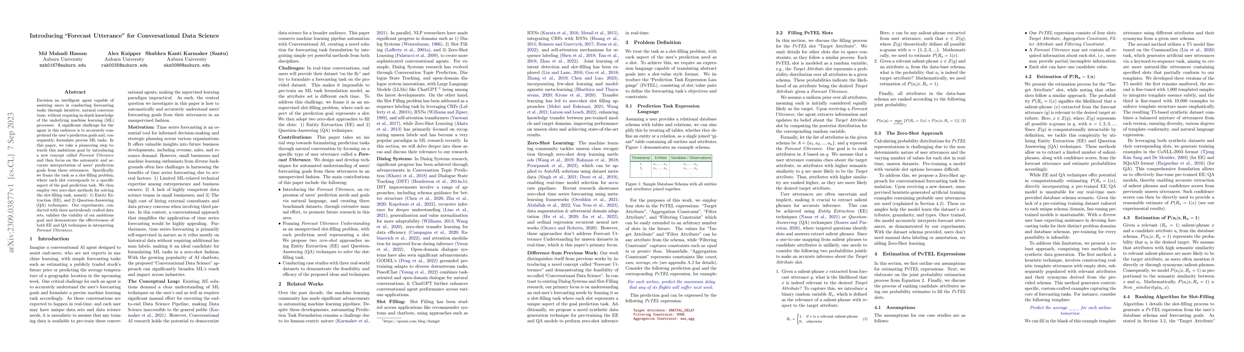 Thumbnail for Introducing "Forecast Utterance" for Conversational Data Science