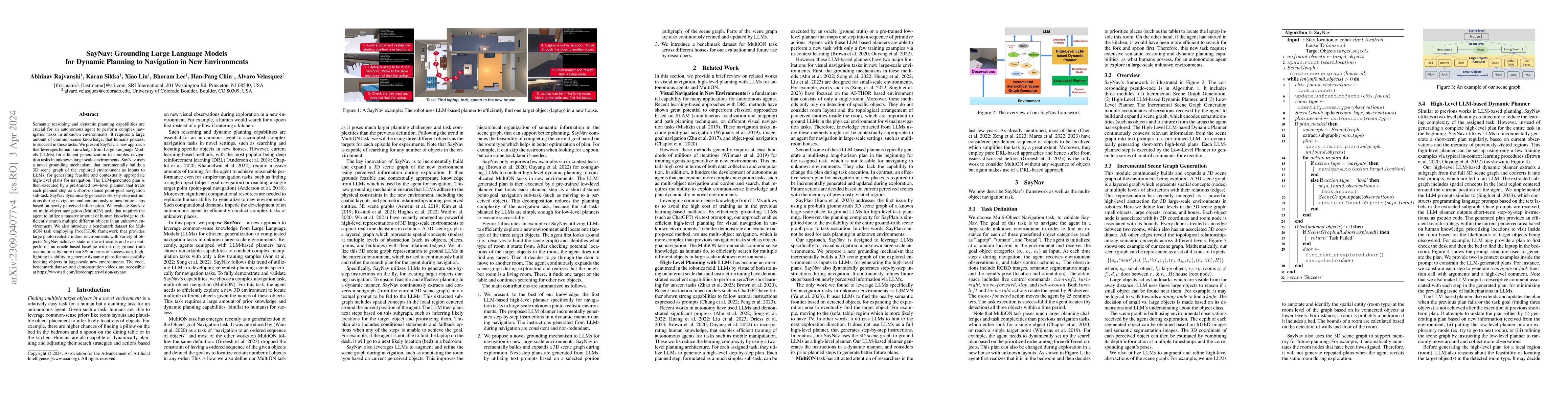 Thumbnail for SayNav: Grounding Large Language Models for Dynamic Planning to
  Navigation in New Environments