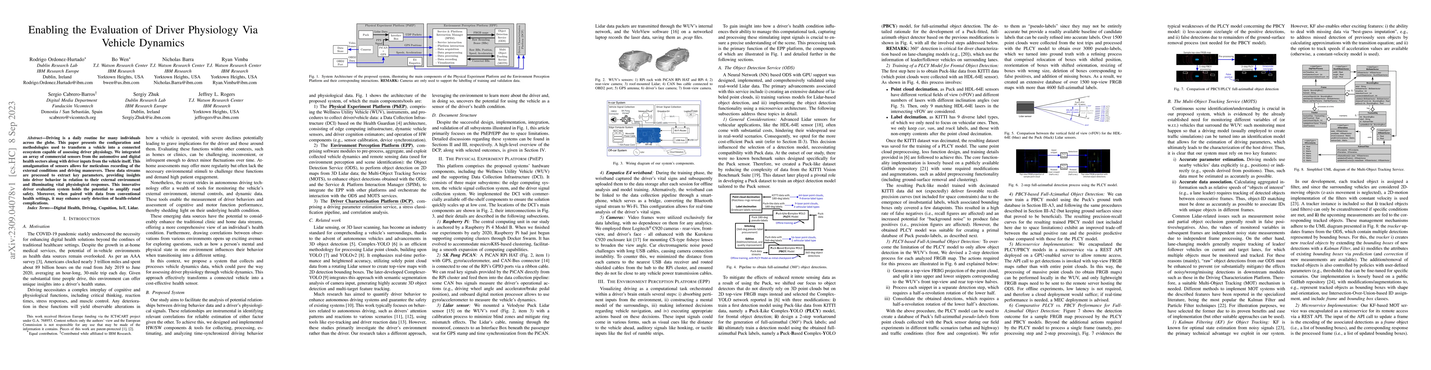 Thumbnail for Enabling the Evaluation of Driver Physiology Via Vehicle Dynamics