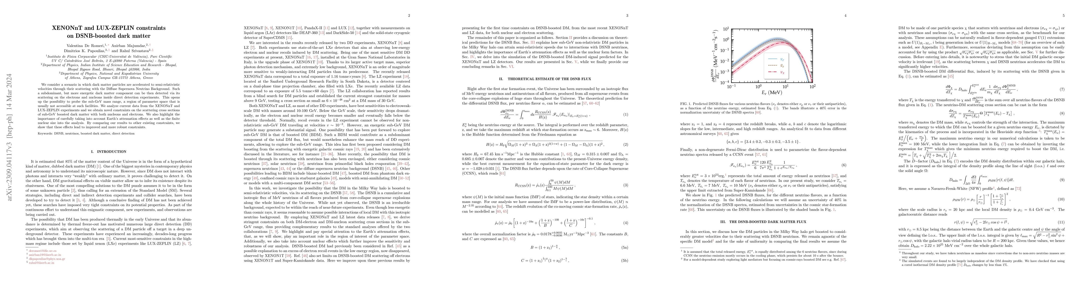 Thumbnail for XENONnT and LUX-ZEPLIN constraints on DSNB-boosted dark matter