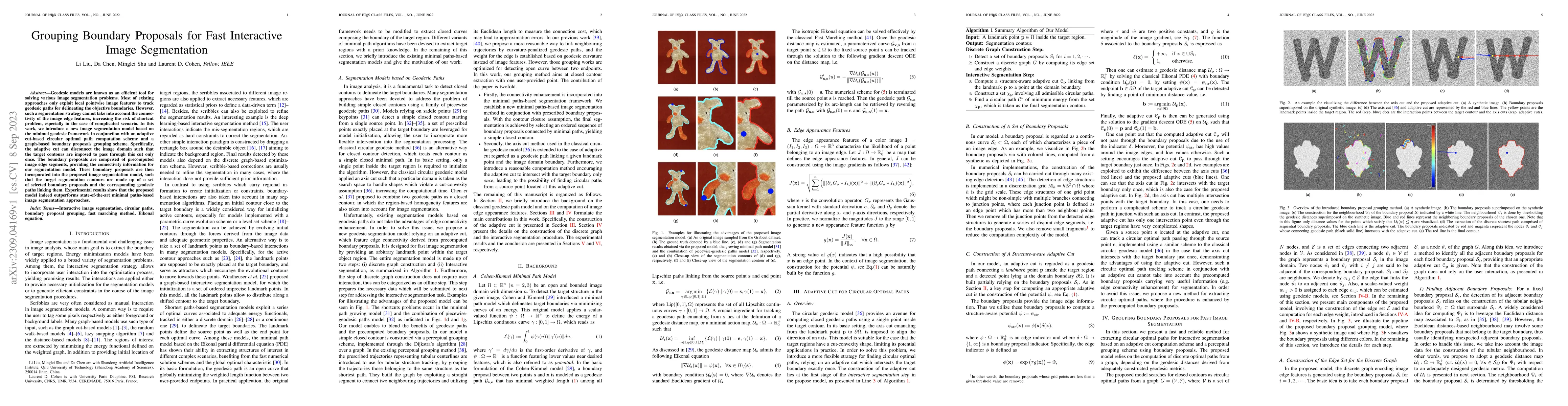 Thumbnail for Grouping Boundary Proposals for Fast Interactive Image Segmentation