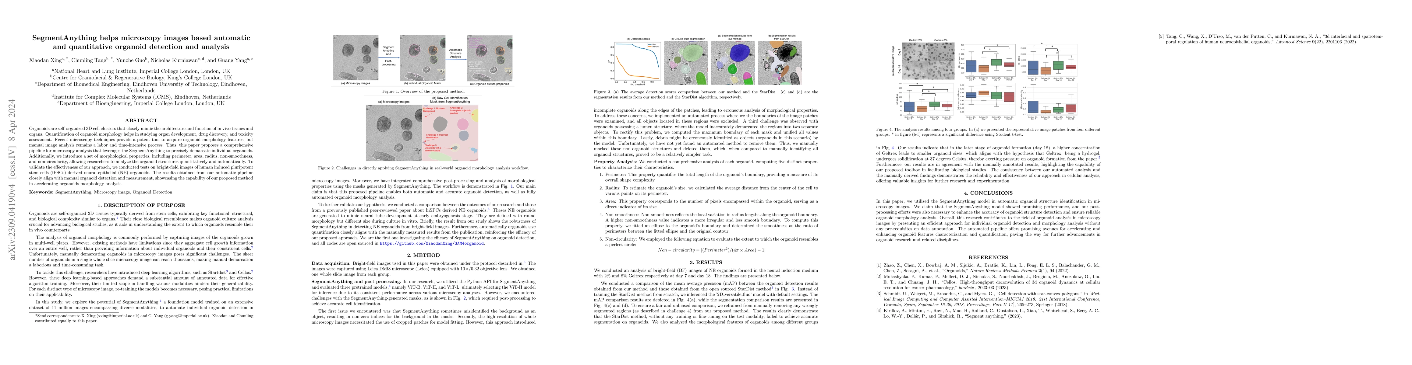 Thumbnail for SegmentAnything helps microscopy images based automatic and quantitative
  organoid detection and analysis