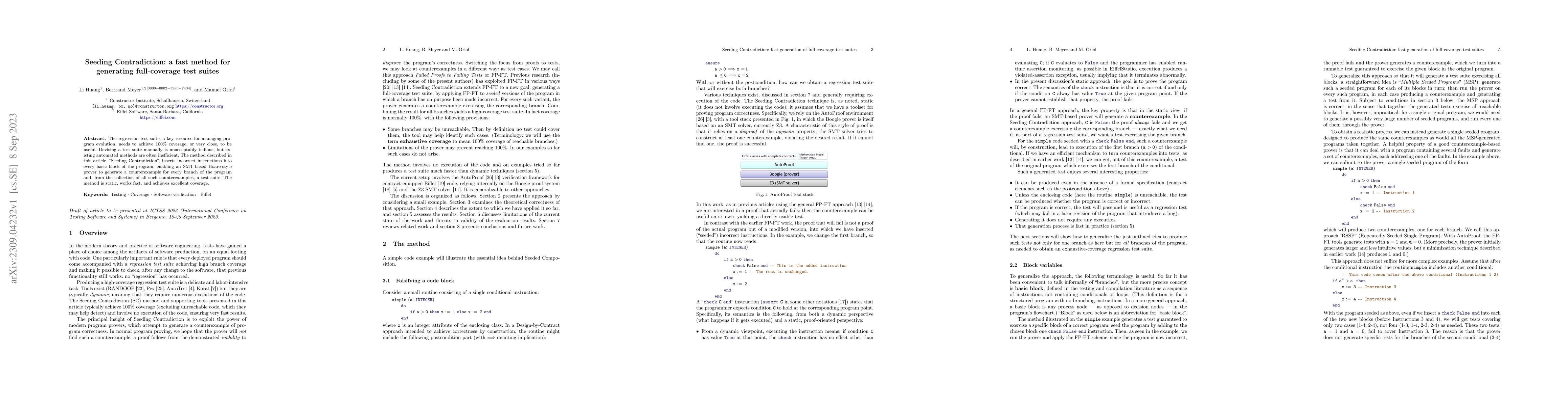 Thumbnail for Seeding Contradiction: a fast method for generating full-coverage test
  suites