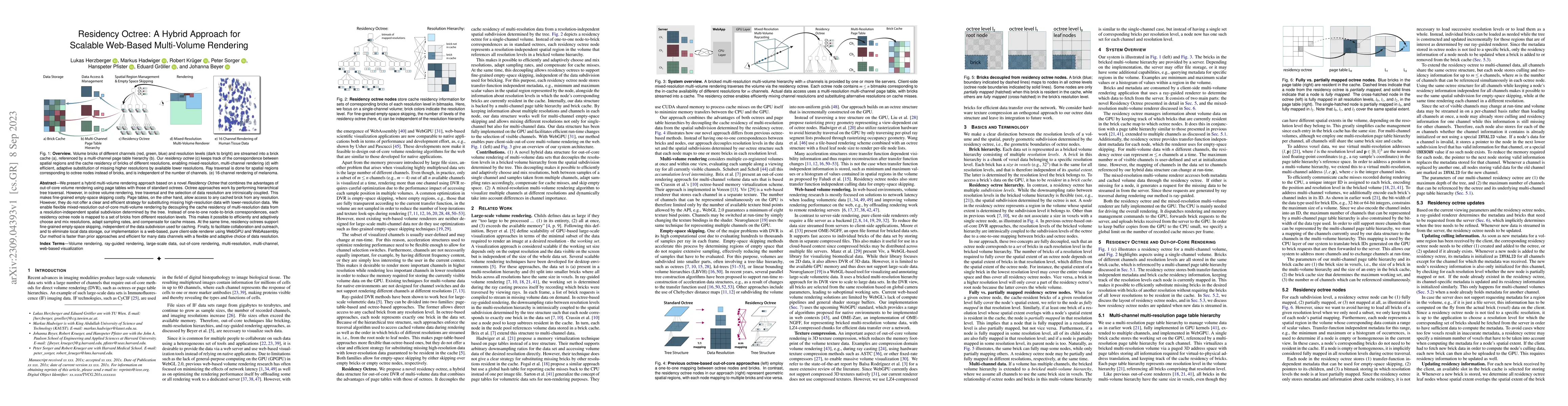 Thumbnail for Residency Octree: A Hybrid Approach for Scalable Web-Based Multi-Volume
  Rendering