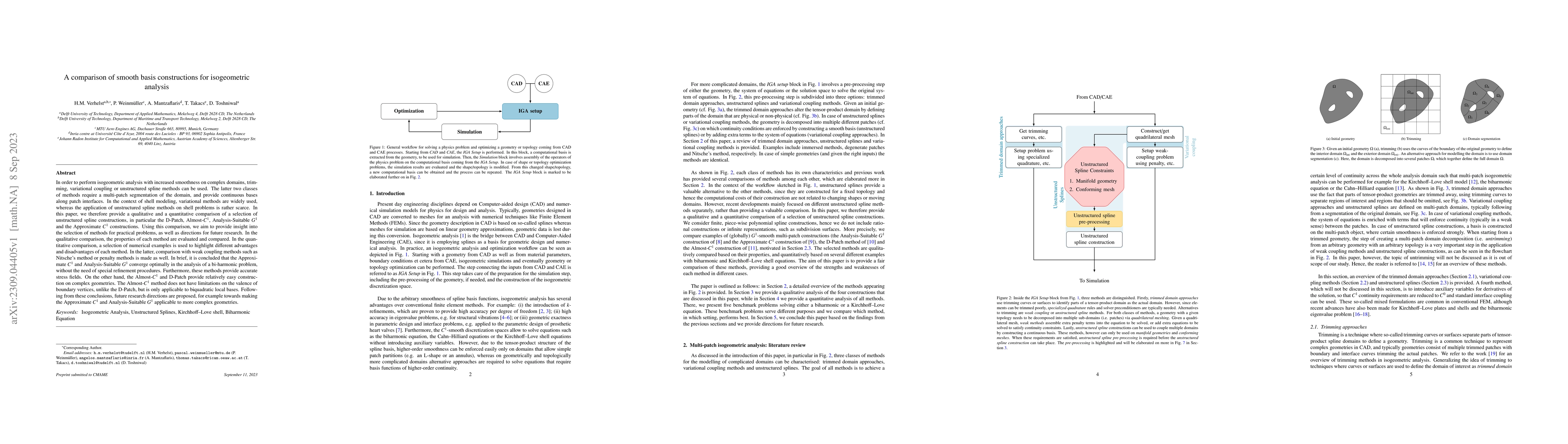 Thumbnail for A comparison of smooth basis constructions for isogeometric analysis