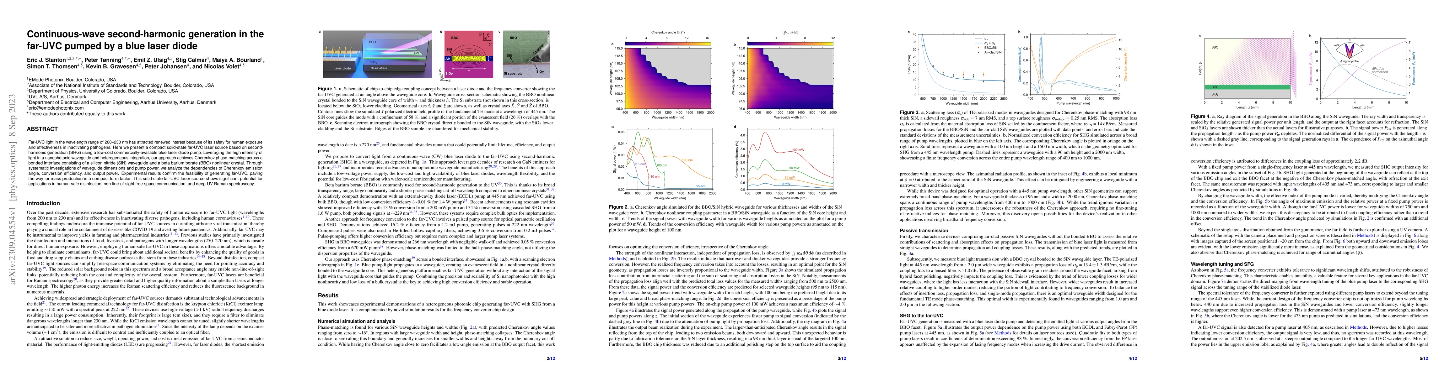 Thumbnail for Continuous-wave second-harmonic generation in the far-UVC pumped by a
  blue laser diode