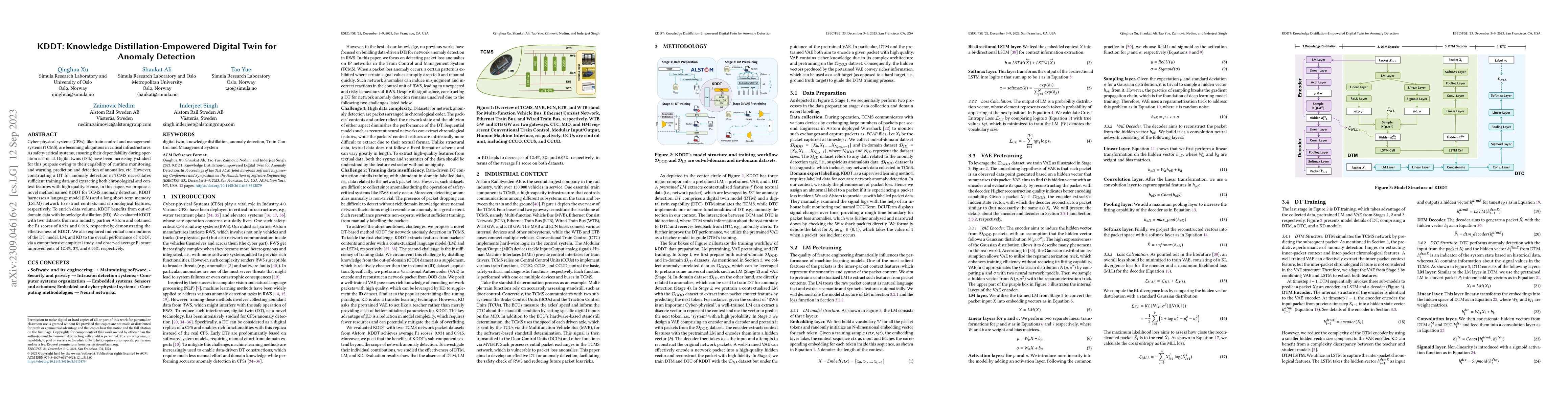 Thumbnail for Knowledge Distillation-Empowered Digital Twin for Anomaly Detection