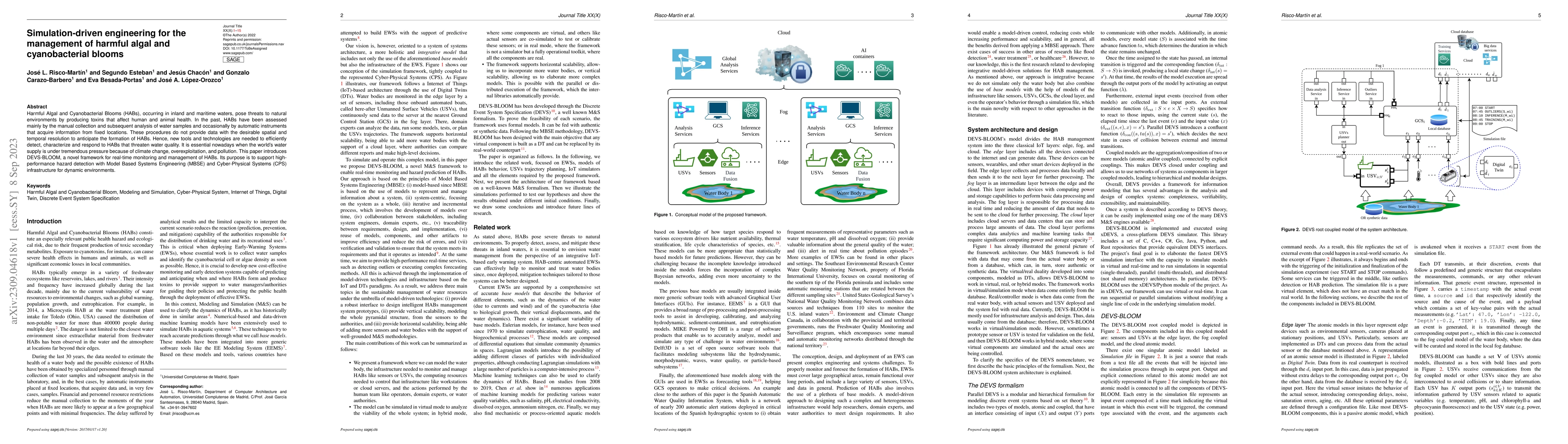 Thumbnail for Simulation-driven engineering for the management of harmful algal and
  cyanobacterial blooms