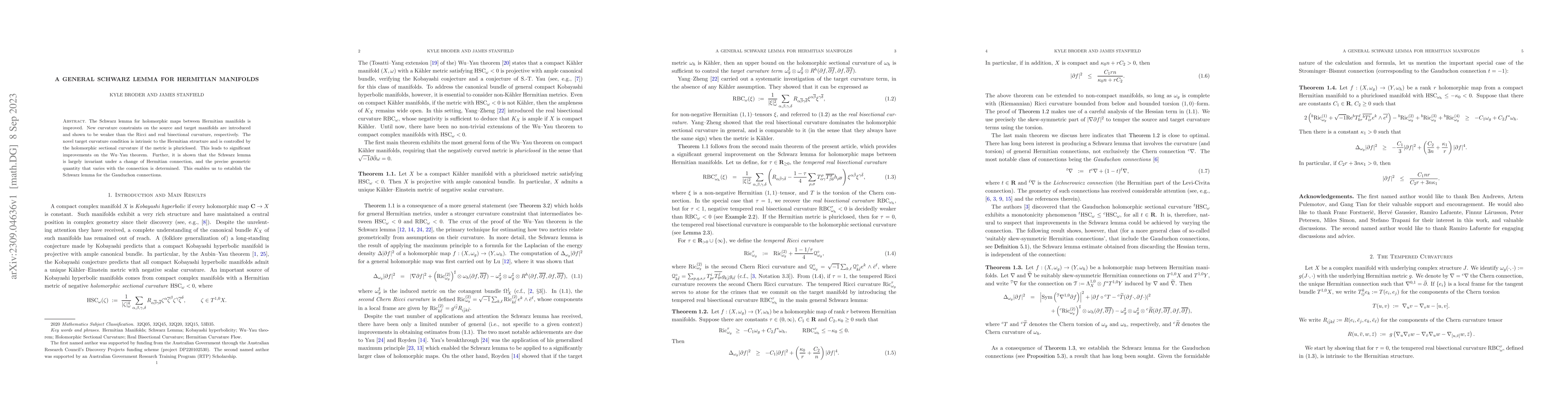 Thumbnail for A general Schwarz lemma for Hermitian manifolds