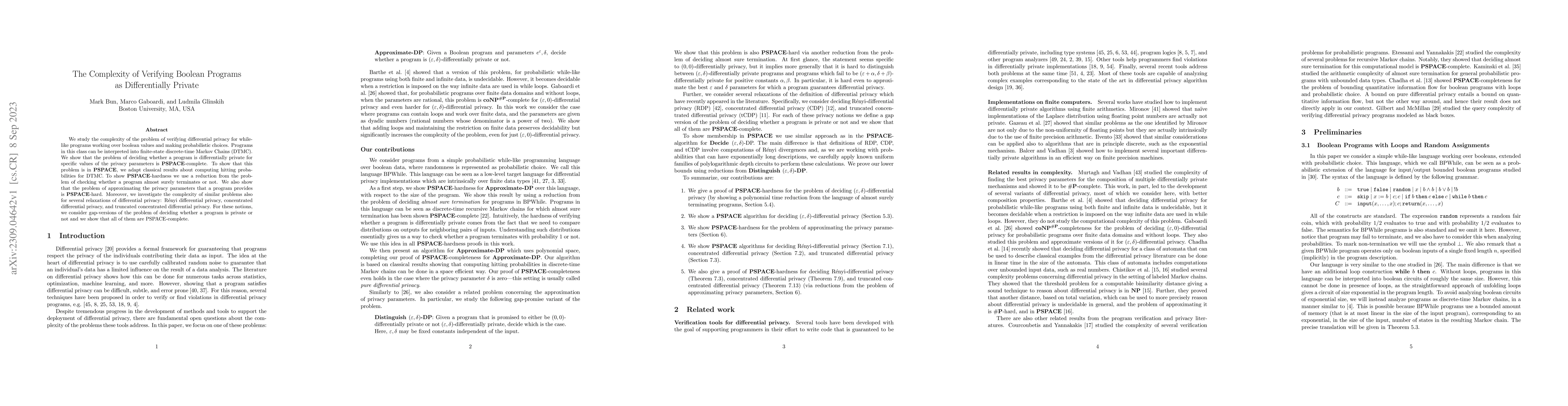 Thumbnail for The Complexity of Verifying Boolean Programs as Differentially Private