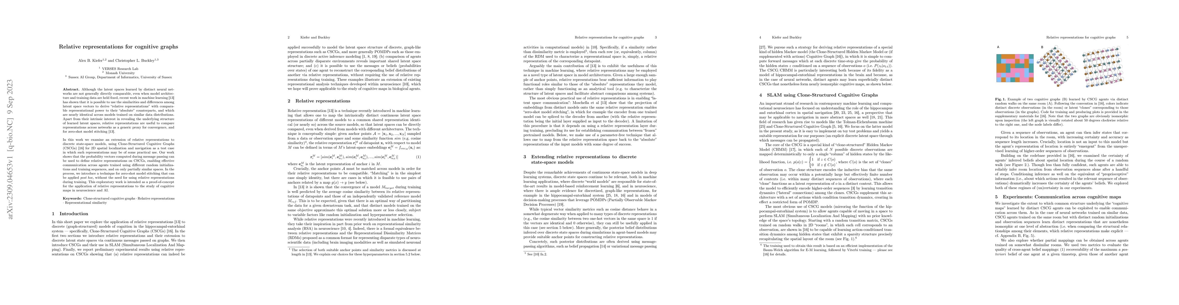Thumbnail for Relative representations for cognitive graphs