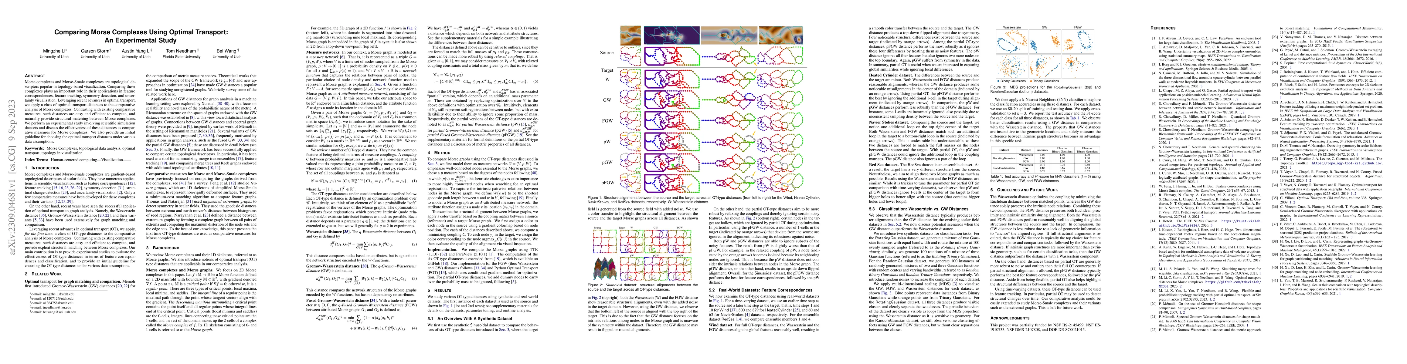 Thumbnail for Comparing Morse Complexes Using Optimal Transport: An Experimental Study