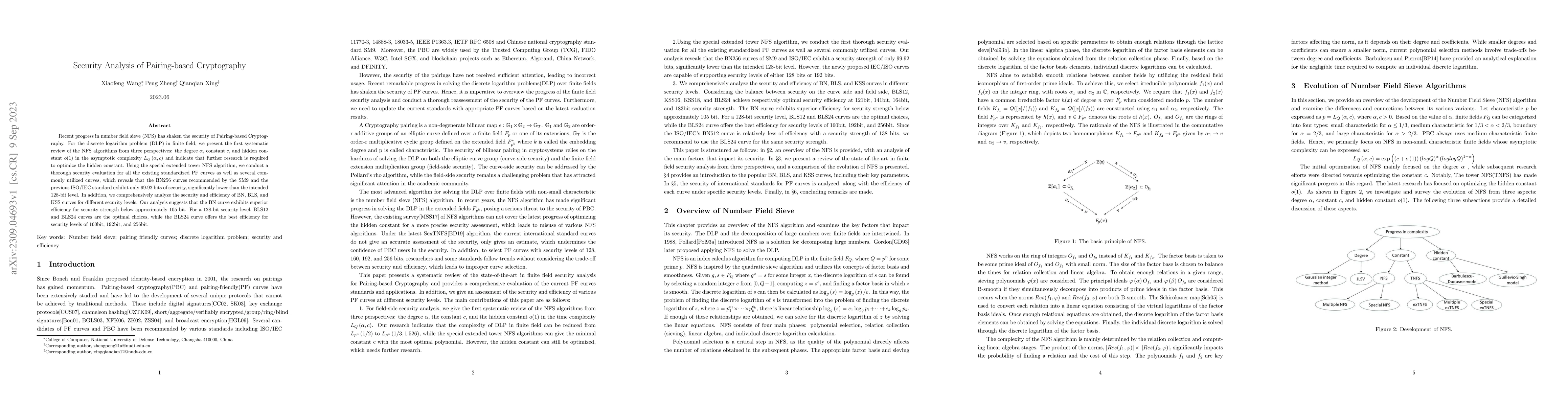 Thumbnail for Security Analysis of Pairing-based Cryptography